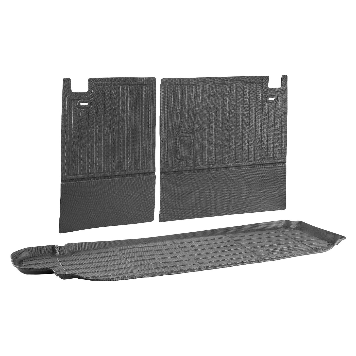 Cargo mat &amp; backrest mat TPE Custom Fit for Kluger &amp; Highlander 2020-2024