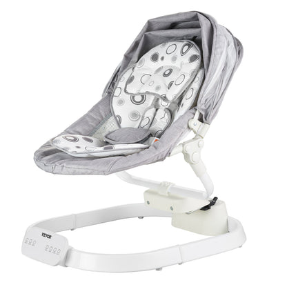 Baby swing for infants 3 speeds 3 seat positions Bluetooth remote control