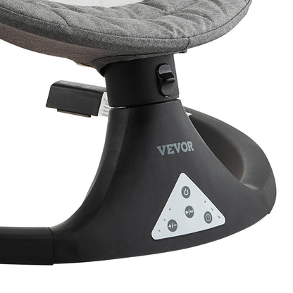 Baby Gunga för spädbarn 5 hastigheter 3 sitspositioner Fjärrkontroll Toy Bar