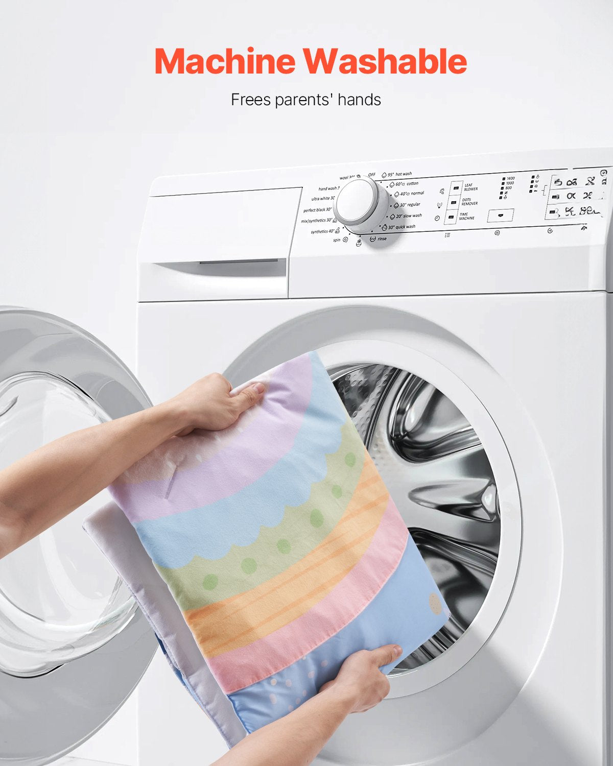 Baby Play Gym Mat Tummy Time Activity Mat with 6 Sensory Toys 35.0" x 35.0