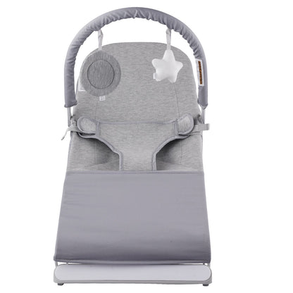 Baby Bouncer Folding Bouncer Seat Stol för spädbarn 0-9 månader med leksaksstång