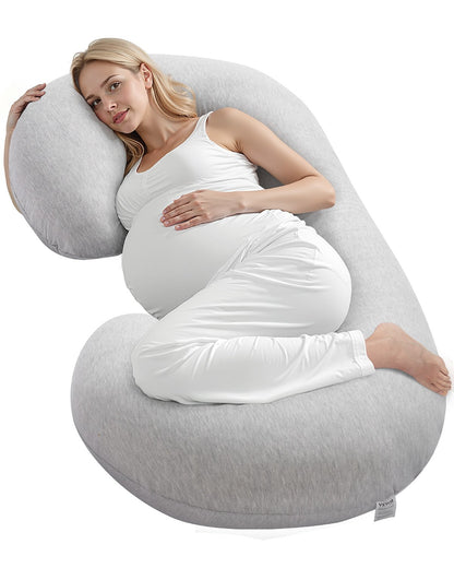 Pregnancy Pillow C-Shaped Pregnancy Pillow for the Whole Body Soft and Breathable