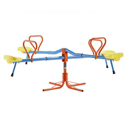Seesaw for children, 2-4 people, 50 kg capacity, 360 degree rotating seesaw, age 3+
