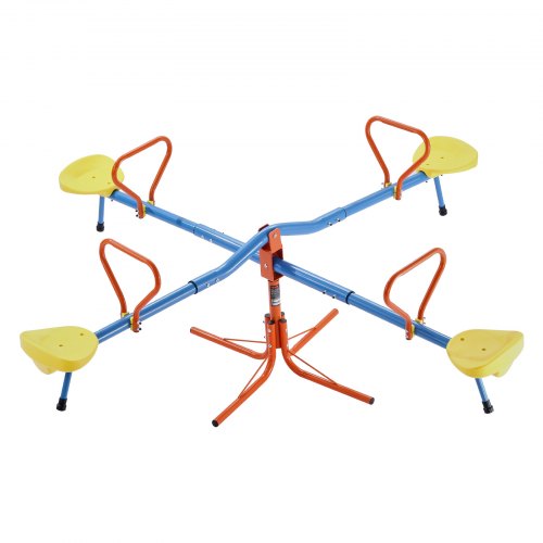 Seesaw for children, 2-4 people, 50 kg capacity, 360 degree rotating seesaw, age 3+