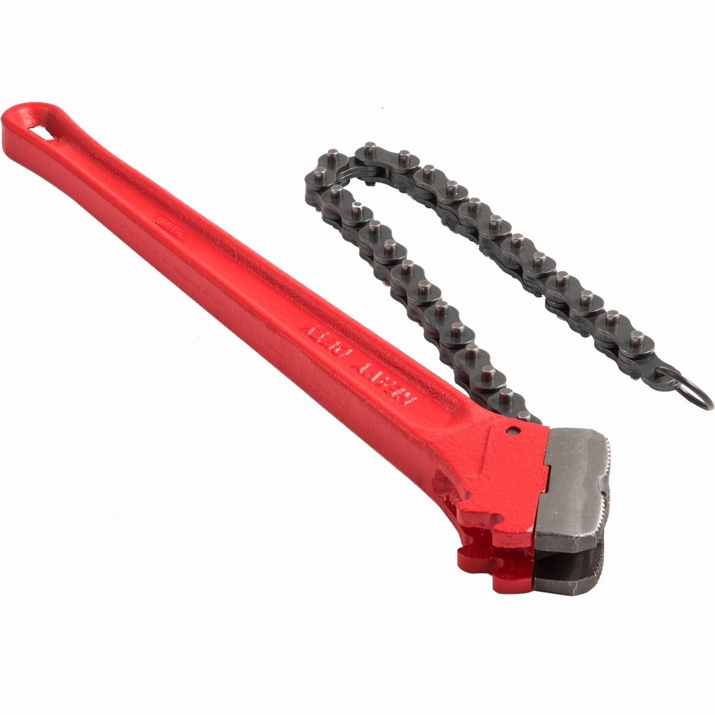 Kedjenyckelrör 36 tum, kraftigt oljefilter Kedjenyckelkapacitet 4-1/2 till 7-1/2 tum , Kedjenyckel 30 tum (760 mm) Kedjelängd VVS-rörverktyg