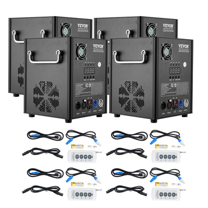 Cold Spark Firework Machine x4 500W 2-4M Scen DJ Bröllopsfest