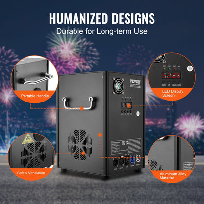 Cold Spark Firework Machine 700W 2-5M Scen DJ Bröllopsfest