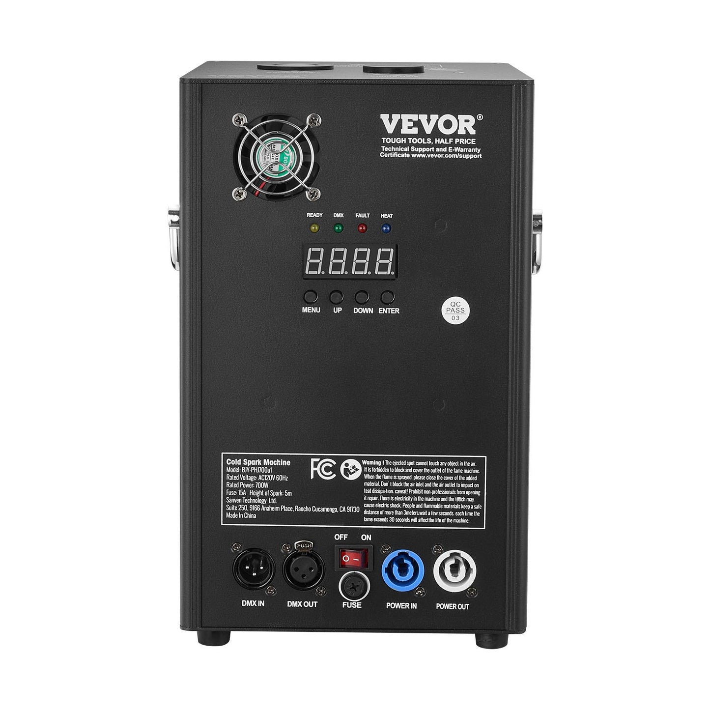 Cold Spark Firework Machine 700W 2-5M Scen DJ Bröllopsfest