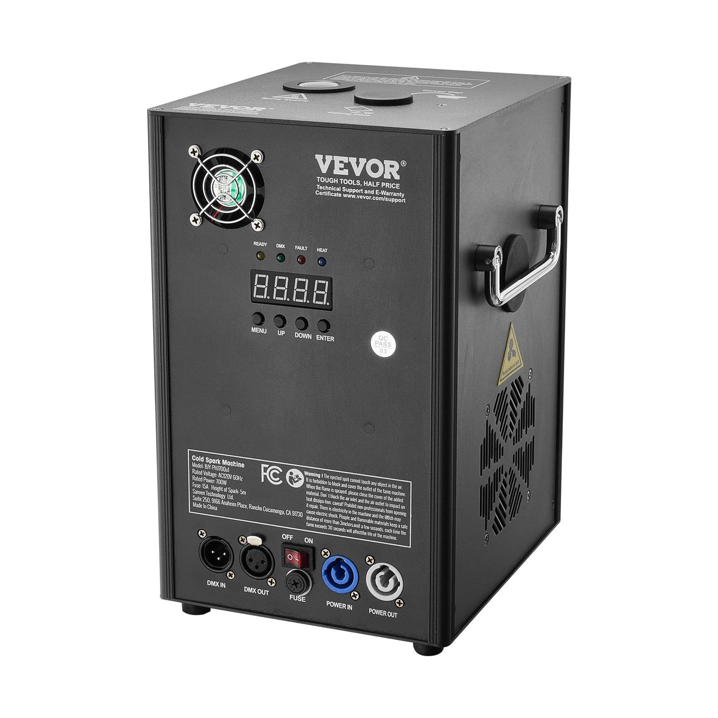 Cold Spark Firework Machine 700W 2-5M Scen DJ Bröllopsfest