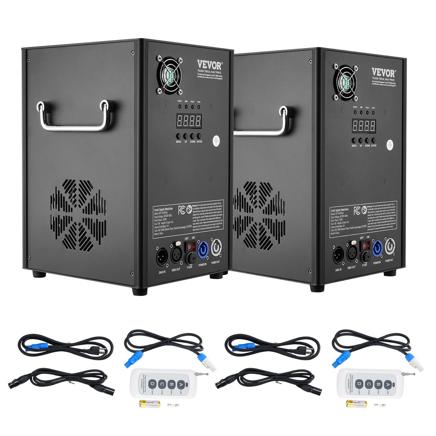 Cold Spark Firework Machinex2 700W 2-5M Scen DJ Bröllopsfest