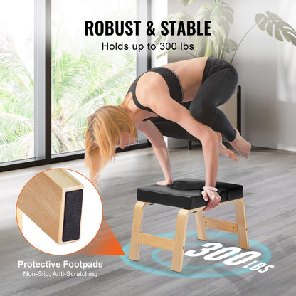 Yoga Huvudstående Bänk Inversion Stol Träning Träning Konditionsträning