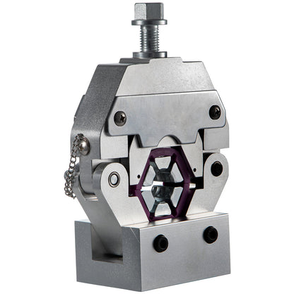 71550 Bärbar manuell hydraulisk rörpress Slangpressningsverktyg och reparationspressverktyg Manuellt manövrerad A/C slangpressverktygssats Hållbar med 4 munstycken för billuftkonditionering