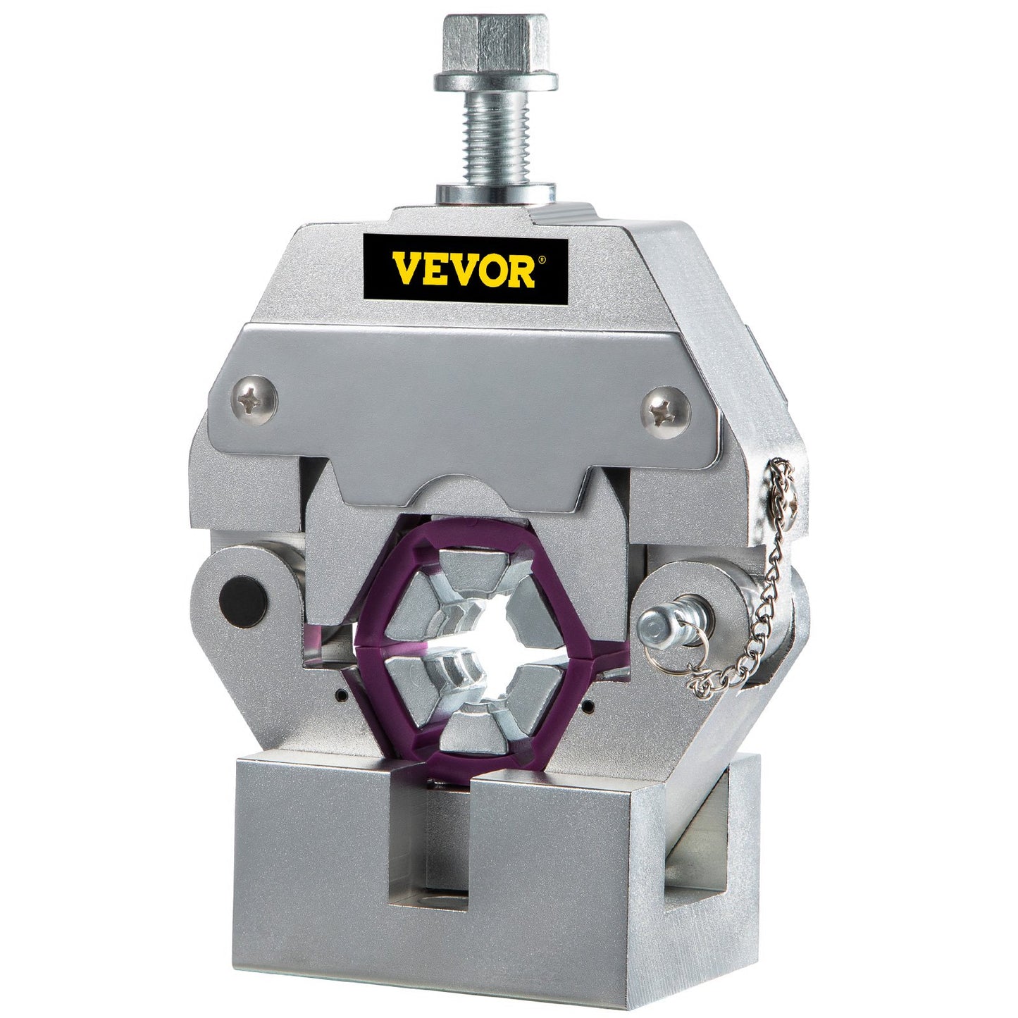 71550 Bärbar manuell hydraulisk rörpress Slangpressningsverktyg och reparationspressverktyg Manuellt manövrerad A/C slangpressverktygssats Hållbar med 4 munstycken för billuftkonditionering