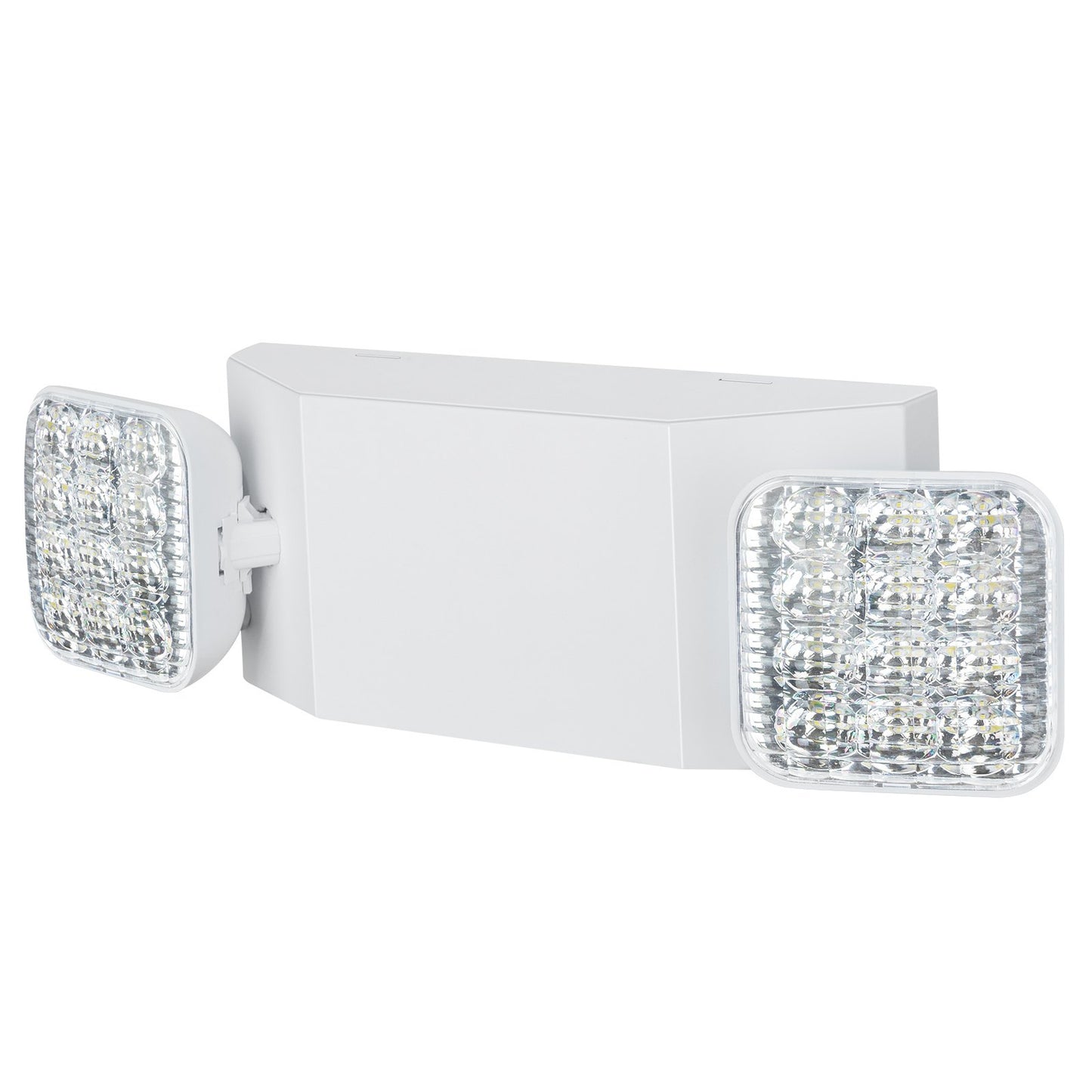 6 PCs Kommersiellt nödljus LED-utgångsbelysningsarmaturer Backup-batteri