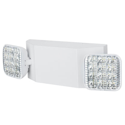 6 PCs Kommersiellt nödljus LED-utgångsbelysningsarmaturer Backup-batteri