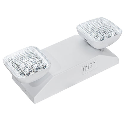 6 PCs Kommersiellt nödljus LED-utgångsbelysningsarmaturer Backup-batteri