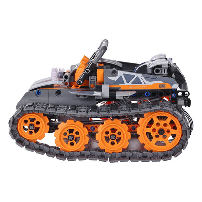 STEM Byggleksaker för barn 5 i 1 App & Fjärrkontroll Bil/Robot 554 PCS