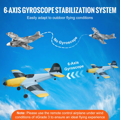 RC Airplane WWII Fighter EPP Foam RC Plane Toy with 2.4GHz Remote Control