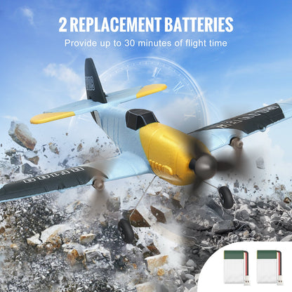 RC Airplane WWII Fighter EPP Foam RC Plane Toy with 2.4GHz Remote Control