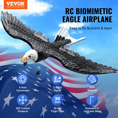 RC Airplane Biomimetic Eagle EPP Foam RC Plane Toy 2.4GHz Remote Control