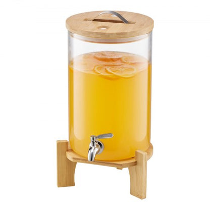 Drinks Dispenser 8L Drinks Dispenser for Parties Glass with Stand