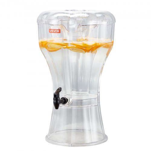 Dryckesdispenser 13L Dryckesdispenser för Fester Plast med Kran