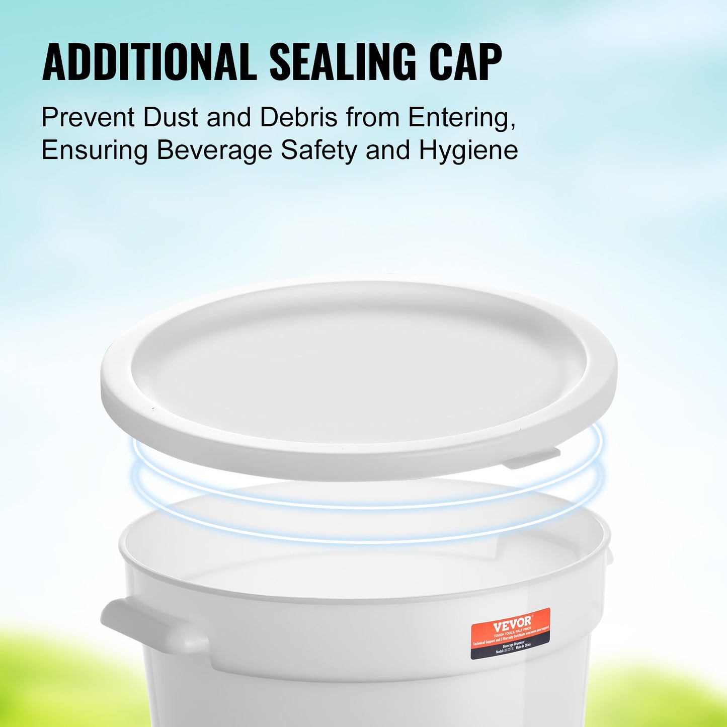 Beverage Dispenser, 3 Gallon Beverage Dispenser for Parties, Plastic Juice Dispenser with Spout and Lid, Iced Tea Lemonade Juice Dispenser, for Restaurants, Hotels, Parties