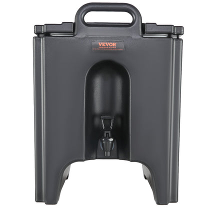 Isolerad dryckesdispenser, 10 gallon, livsmedelsklassad LL9450UP server för varma och kalla drycker, termisk dryckesdispenserkylare med 1,18 i PU-lager tvåstegs kranhandtag, för restaurangens dryckesbutik