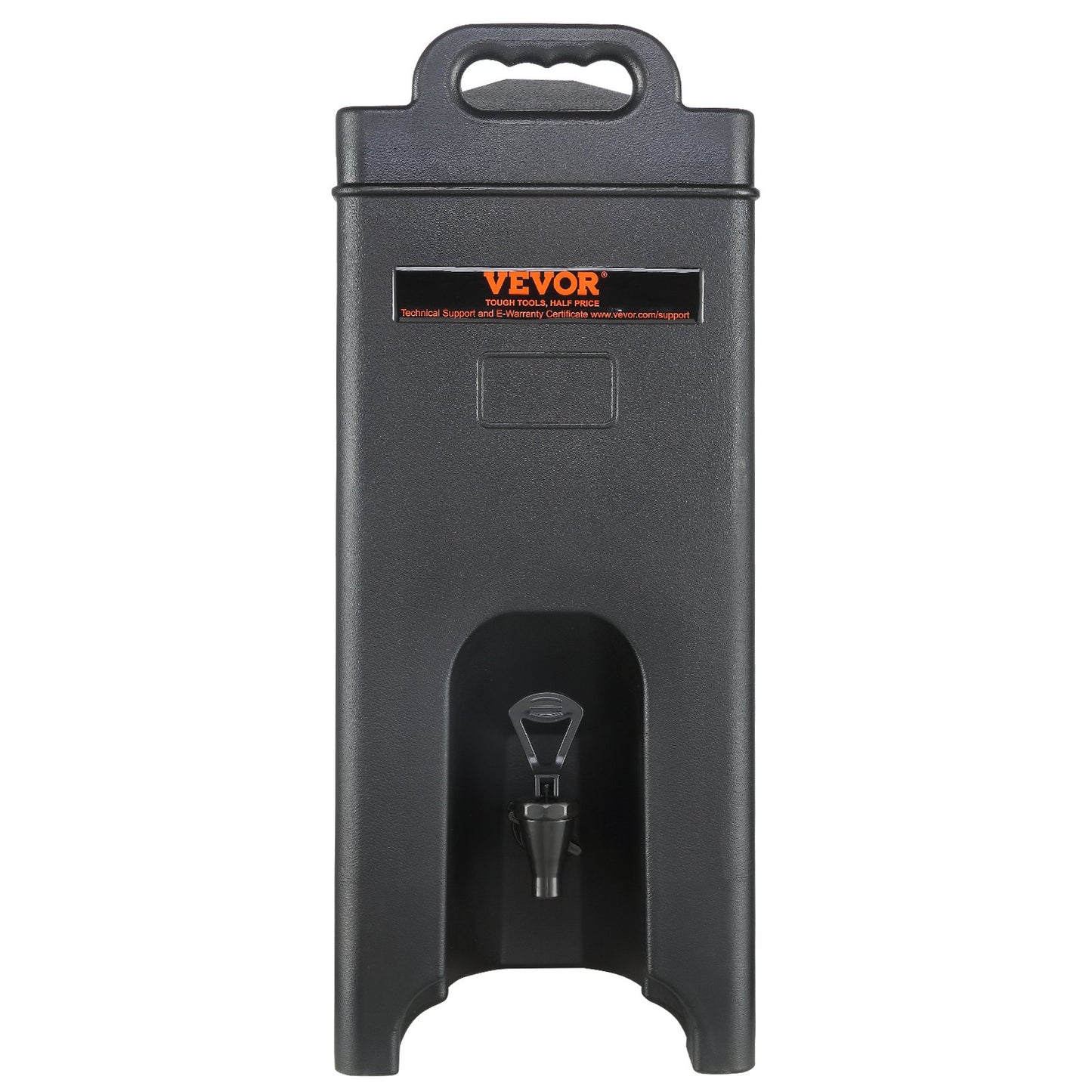 Isolerad dryckesdispenser, 5 gallon, livsmedelsklassad LDPE server för varm och kall dryck, kylare för termisk dryck med 0,9 tums PU-lager tvåstegs kranhandtag, för restaurangens dryckesbutik