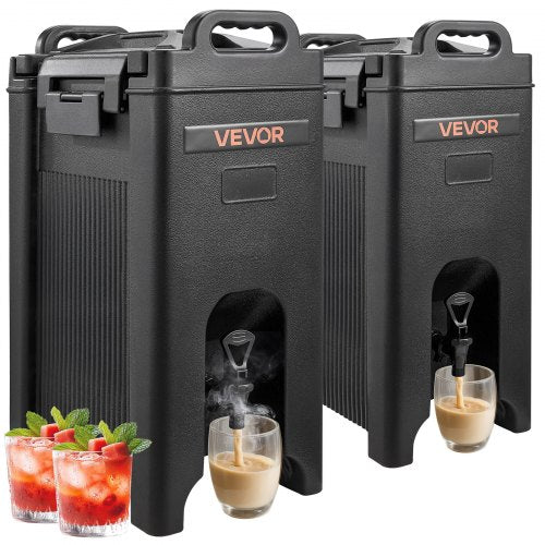 Isolerad Dispenser för Varma och Kalla Dryckessorter 5Gal/19L 2-pack