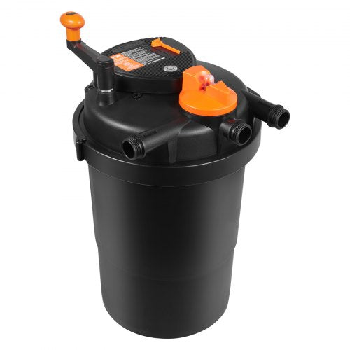 Bio Pressure Pond Filter, Up to 2000 Gallons, with 13W UV-C Light, 1840 GPH, Pressurized Biological Pond Filter System Filtration Equipment for Fountain Pool, Koi Fish Aquarium Tank Garden Water