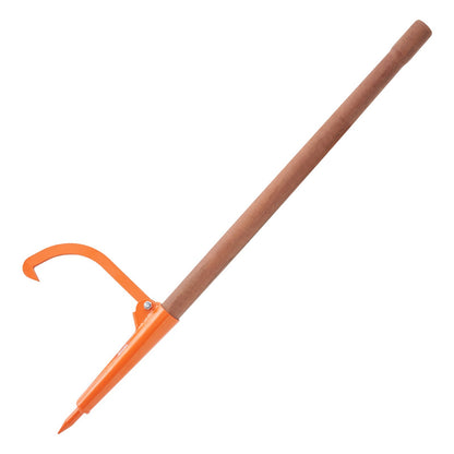 Log Peavey 46.5 in wooden handle log lifter Max 18 in openable log reel