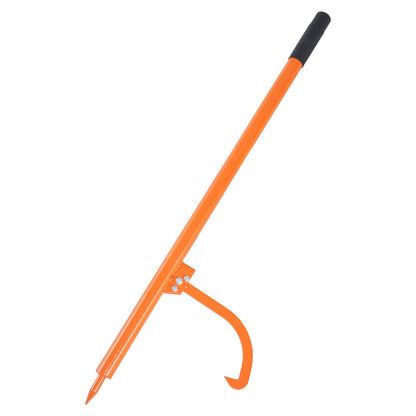 Log Peavey 46.5 inch metal handle log lifter Max 19 inch openable log reel