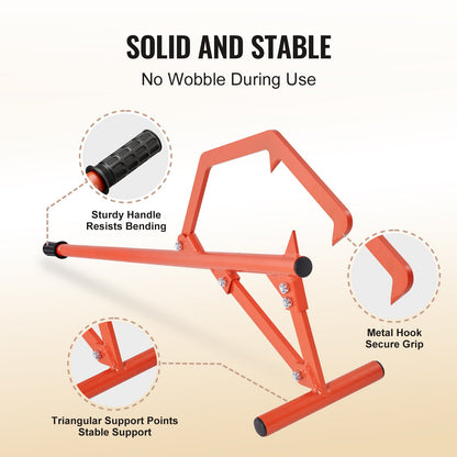 Timberjack 46,5 i Heavy Duty stocklyftare för rullning av max 25" diam.