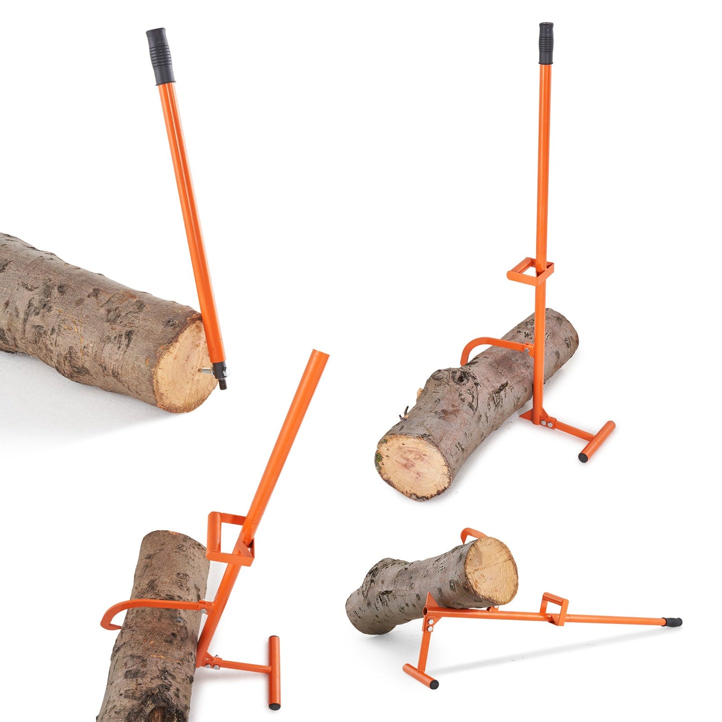 Timberjack Log Lifter 4-i-1 stockrulle 46.5 i skogsmultiverktyg för skogsbruk