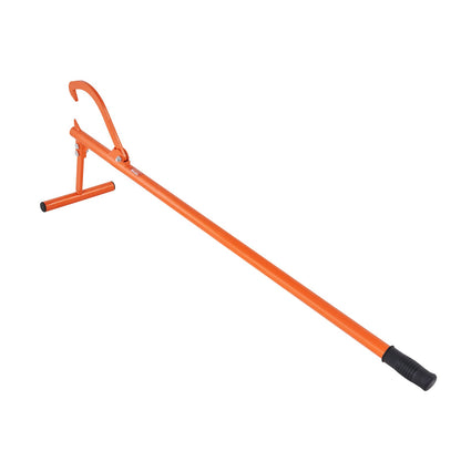 Timberjack 46,5 i Heavy Duty Log Lifter Metal Handtag för Max 15" Dia Logs