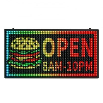 27x14 tum Programmerbar LED-skylt Digital rullande displaykort P5 Fullfärg |  EU