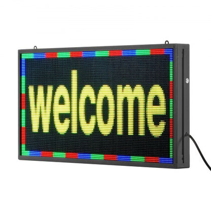 27x14 tum Programmerbar LED-skylt Digital rullande displaykort P5 Fullfärg |  EU