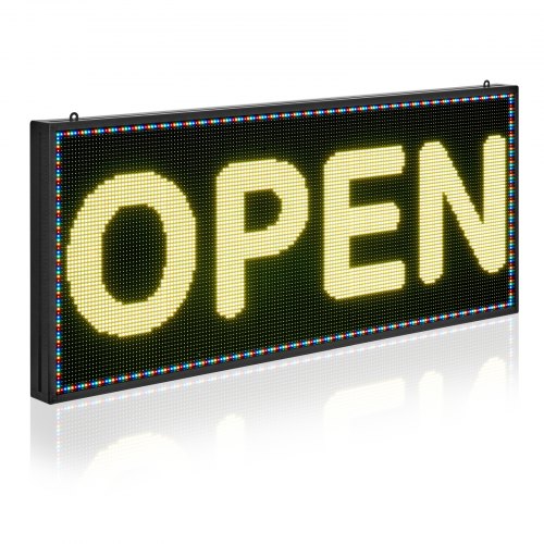 40x18 tum Programmerbar LED-skylt Digital rullande displaykort P6 Fullfärg |  EU