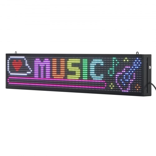40x8 tum Programmerbar LED-skylt Digital rullande displaykort P10 Fullfärg |  EU
