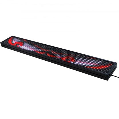 52x8 tum Programmerbar LED-skylt Digital rullande displaykort P10 Fullfärg |  EU
