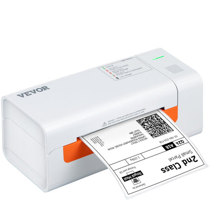 Termisk etikettskrivare, 4x6 etikettskrivare, termisk etikettmaskin med automatisk etikettigenkänning, stöd för Windows/MacOS/Linux, kompatibel med Amazon, eBay, Etsy, UPS, etc