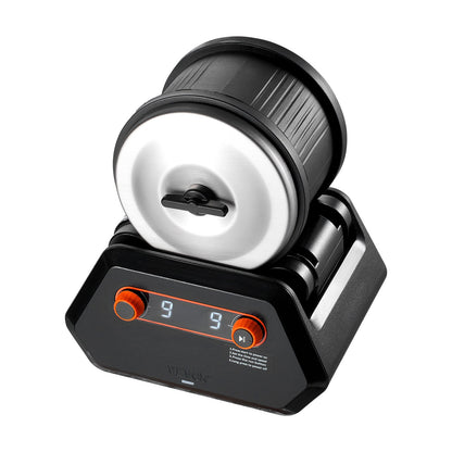 Rock Tumbler Kit 4 lbs Rock Polisher 9 hastigheter 9-dagars timer med gryn