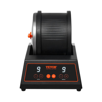 Rock Tumbler Machine 4 lbs Rock Polishing Kit 9-speed 9-day timer steel