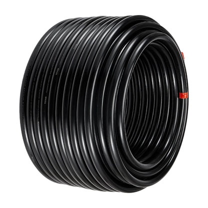 Air Compressor Line Kit 3/4'' x 200FT PU Air Compressor Line System Black