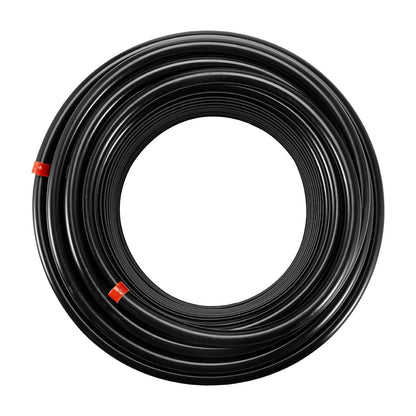 Air Compressor Line Kit 3/4'' x 200FT PU Air Compressor Line System Black