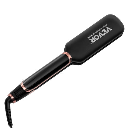 2-inch hair straightener with infrared technology and negative ion