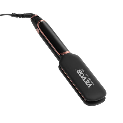 2-inch hair straightener with infrared technology and negative ion