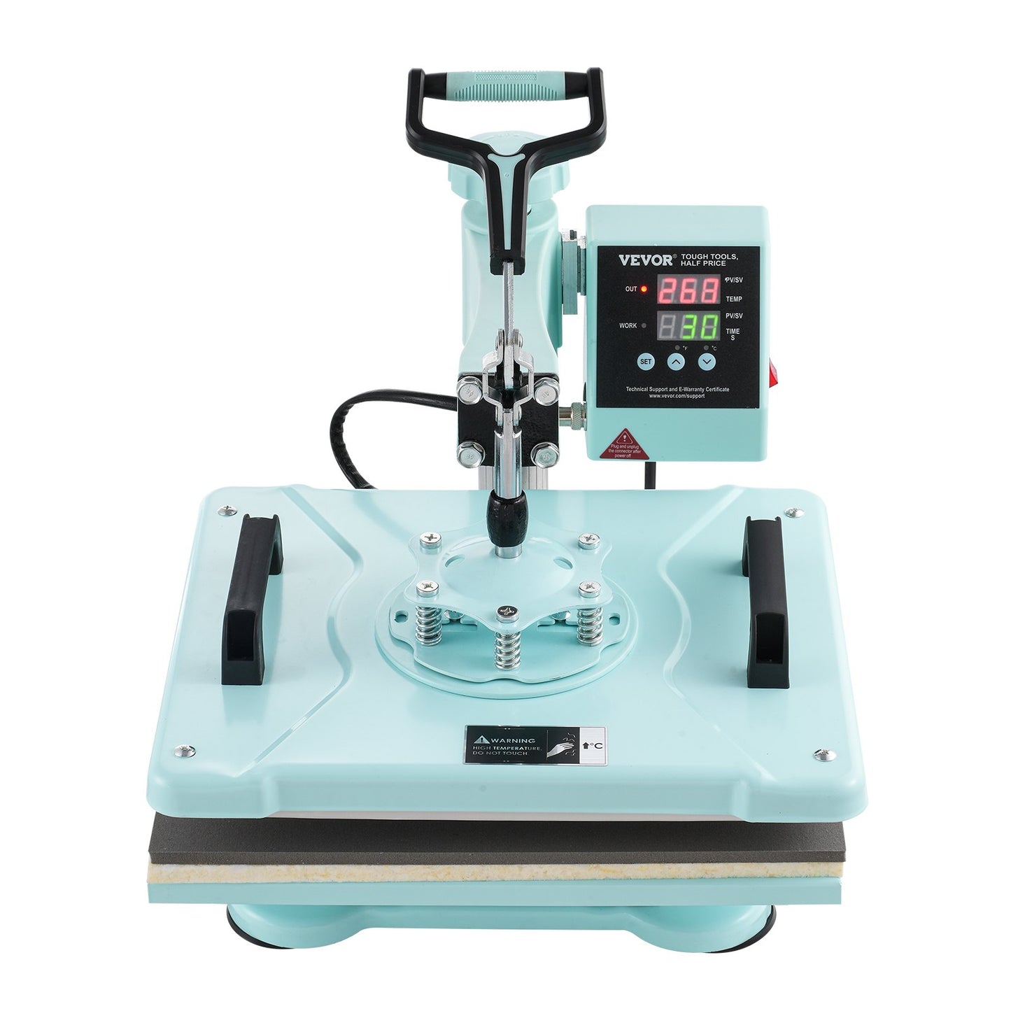 Heat Press Machine 12x15 i 5 i 1 med 30oz Tumbler Press T-shirts Grön