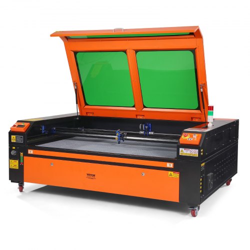 130W CO2 Laser Engraver, 35 x 55 in, 19.7 IPS Laser Cutter Machine with 2-Way Pass Air Assist, Compatible with LightBurn, CorelDRAW, AutoCAD, Windows, Mac OS, Linux, for Wood Acrylic Fabric More